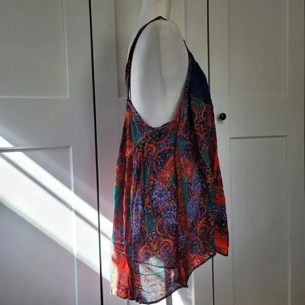 Free people count me in trapeze tunic top